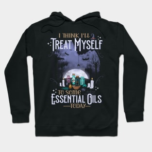 Funny Halloween essential oil humor Hoodie